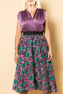 Robe PARISIENNE MIDI •  Irisée