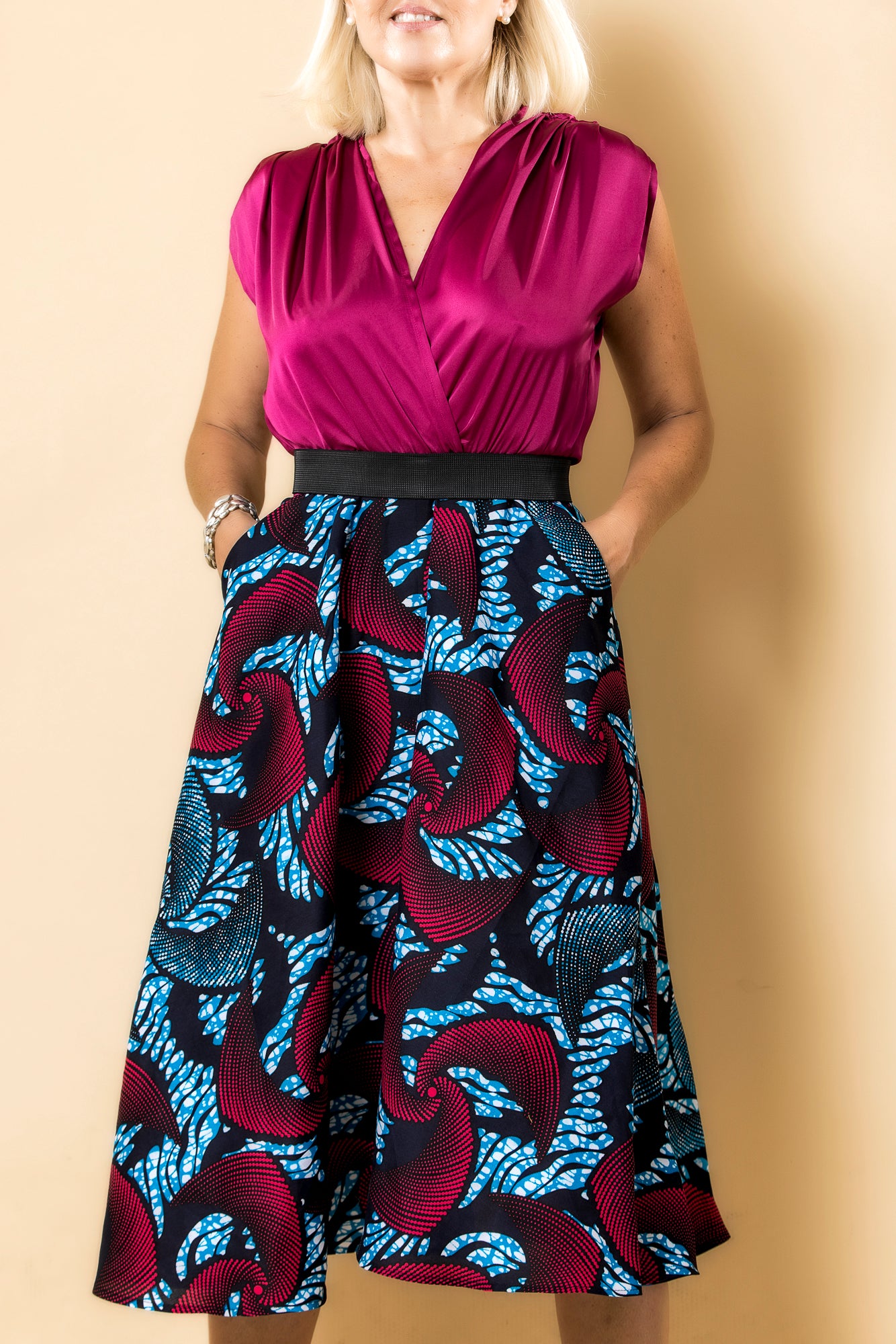 Robe PARISIENNE MIDI • Lila Nova