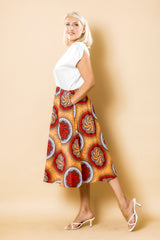 Robe PARISIENNE MIDI • Sienne