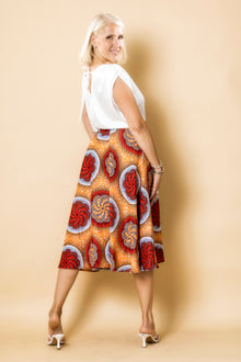 Robe PARISIENNE MIDI • Sienne