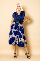 Robe PARISIENNE MIDI • Nuit d’Opale