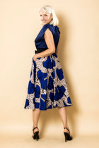 Robe PARISIENNE MIDI • Nuit d’Opale