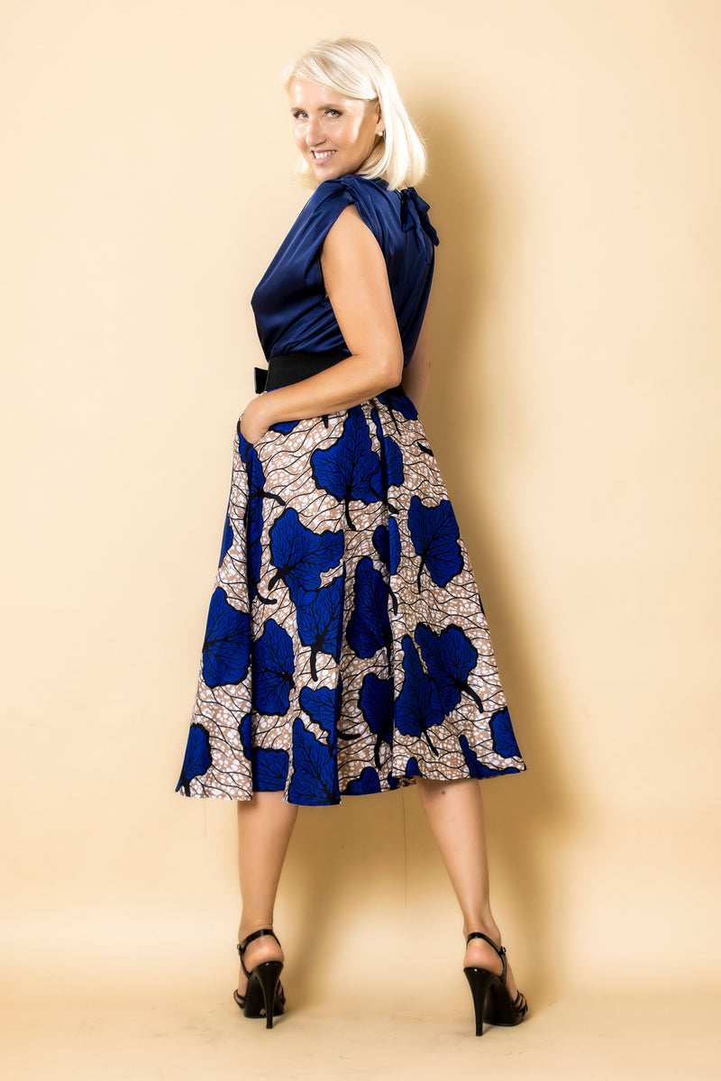 Robe PARISIENNE MIDI • Nuit d’Opale