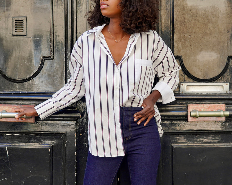 Chemise EMMA • Rayée rose